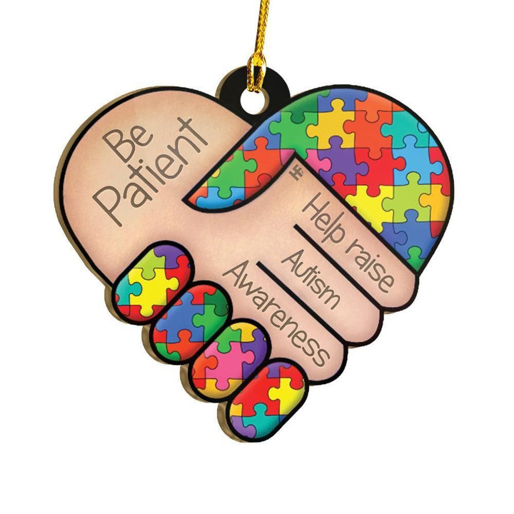 Be Patient Autism Awareness Ornament