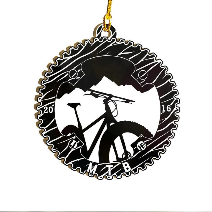 Mountain Bike Chainrings Ornament