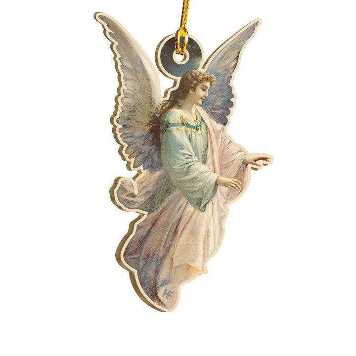 Heavenly Christmas Angel Christian Ornament