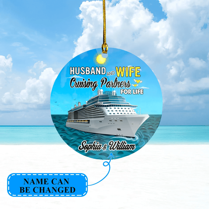 Personalized Cruise Christmas Ornament