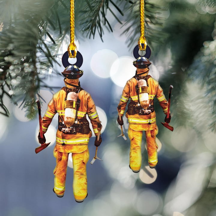 Firefighter Christmas Ornament