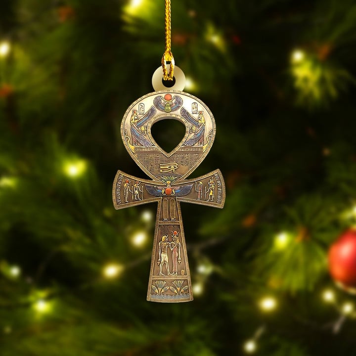Ankh Christmas Ornament