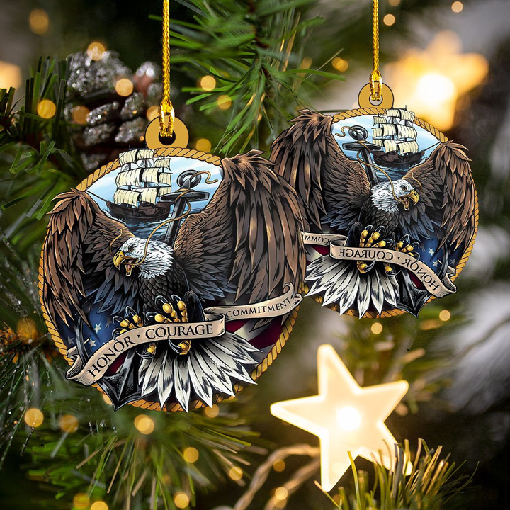 Eagle Christmas Ornament