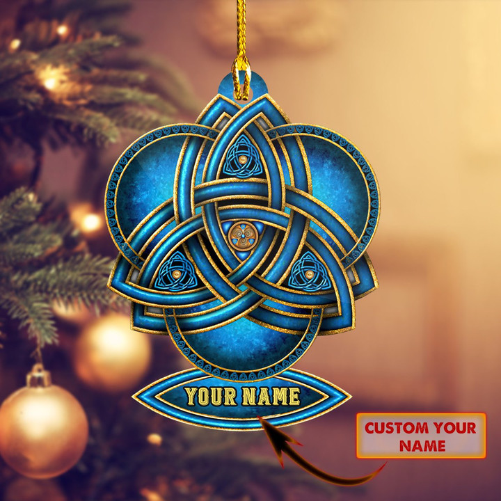 Personalized Irish Christmas Ornament