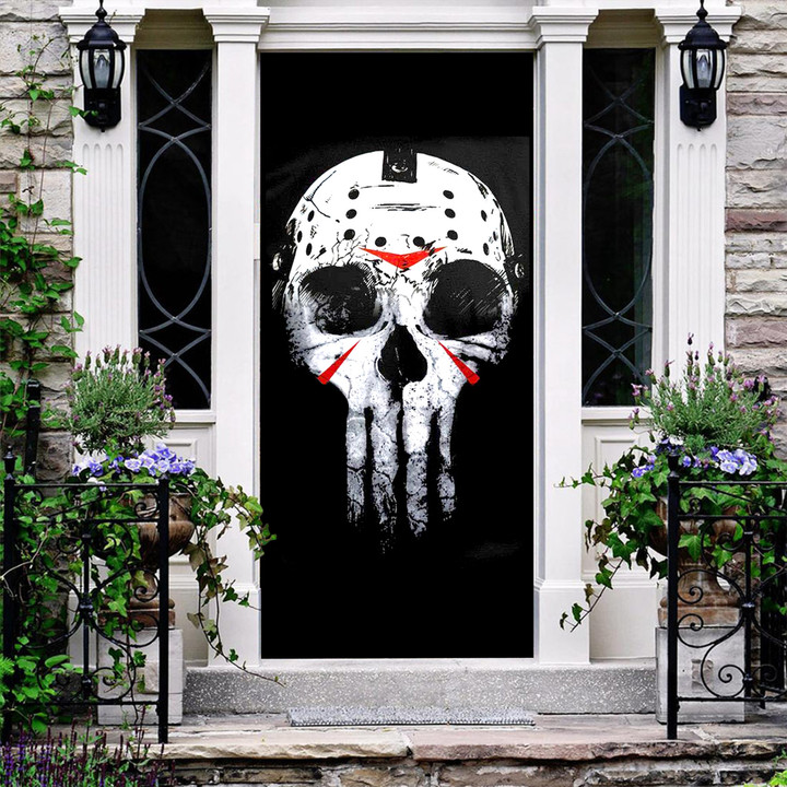 Michael Myers Jason Voorhees Horror Movies Door Cover