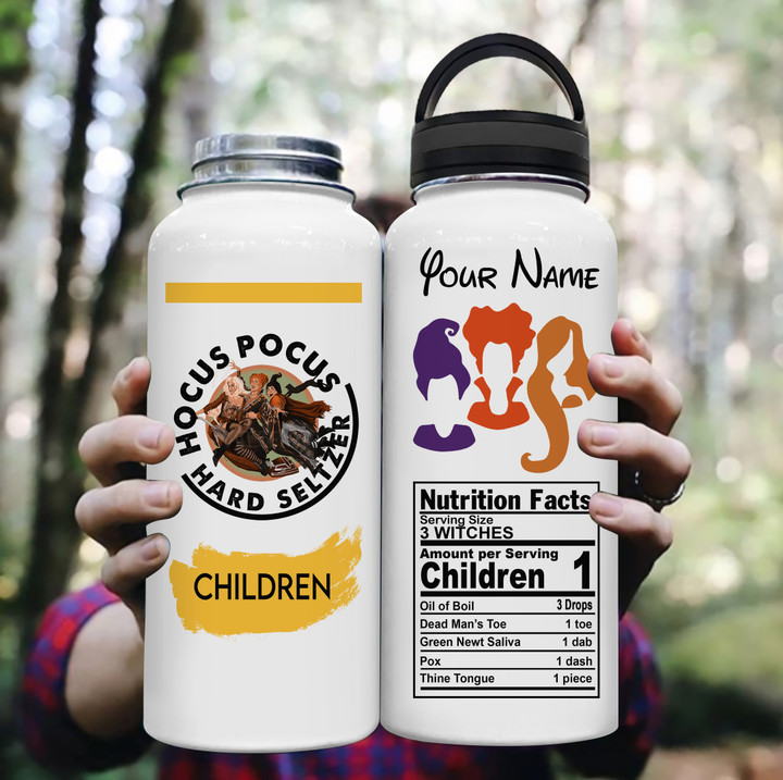 Personalized Hocus Pocus Stainless Steel Bottle