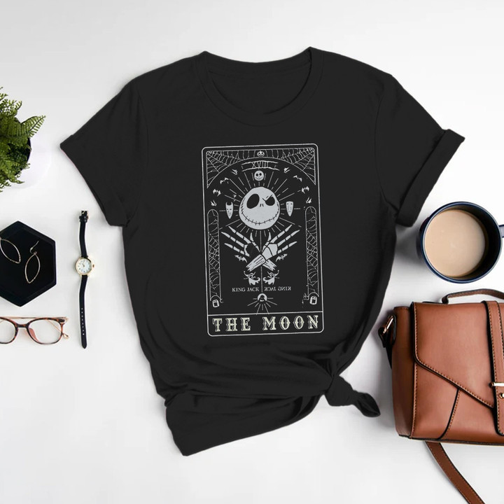 Nightmare Before Christmas T-shirt The Moon Card