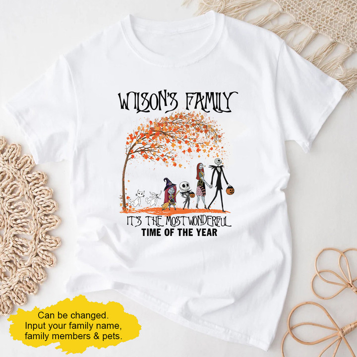 Personalized Nightmare Before Christmas Shirt