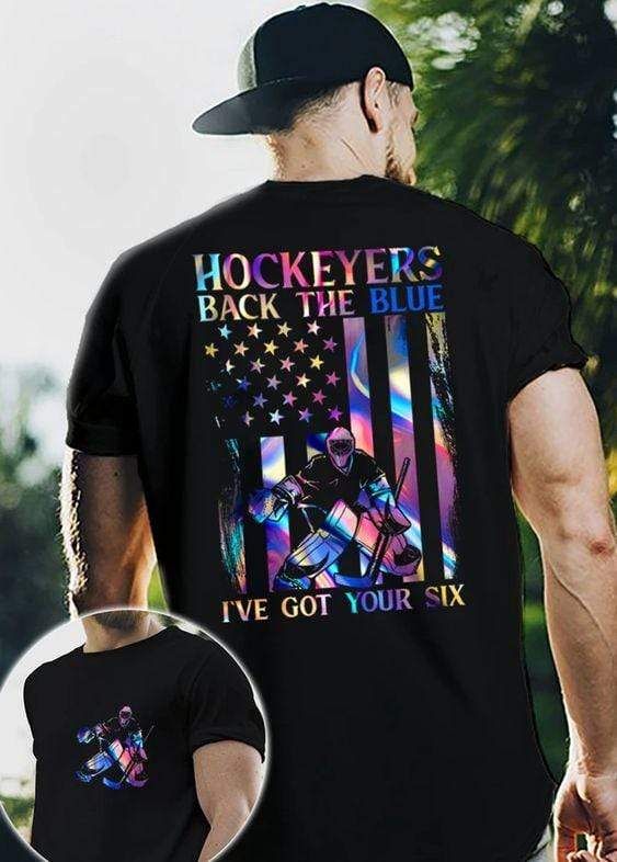 Hockey Back The Blue T-Shirt PAN
