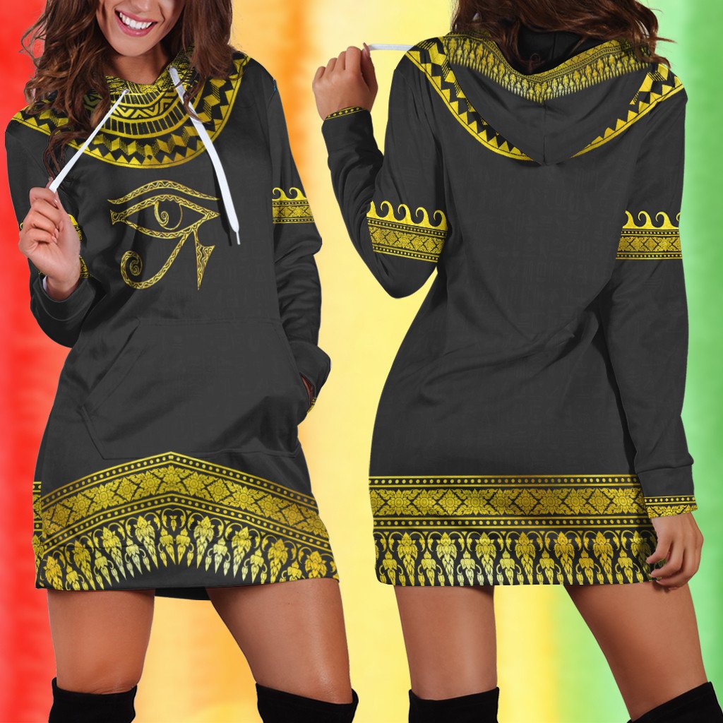 African American Dress Egypt Ancient Hoodie