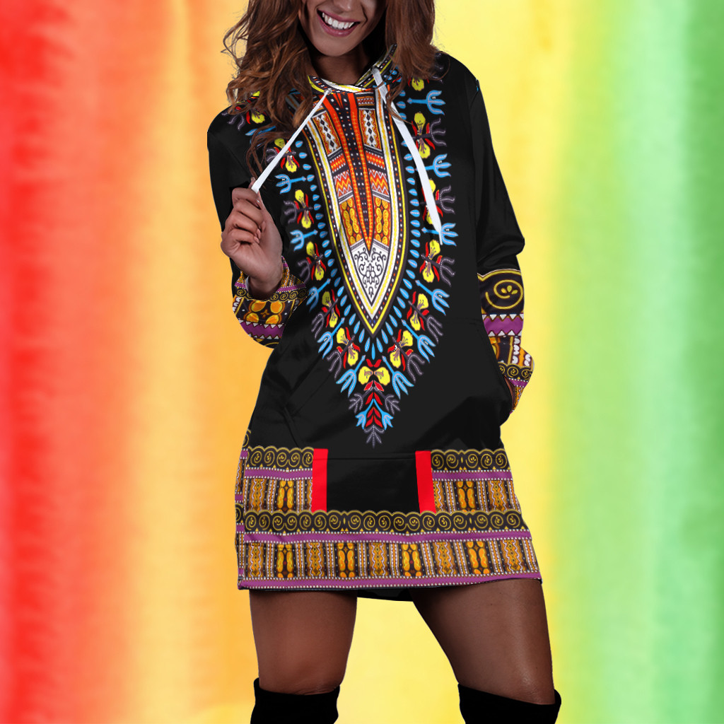 Dashiki Dress Africa African Afro Women Hoodie