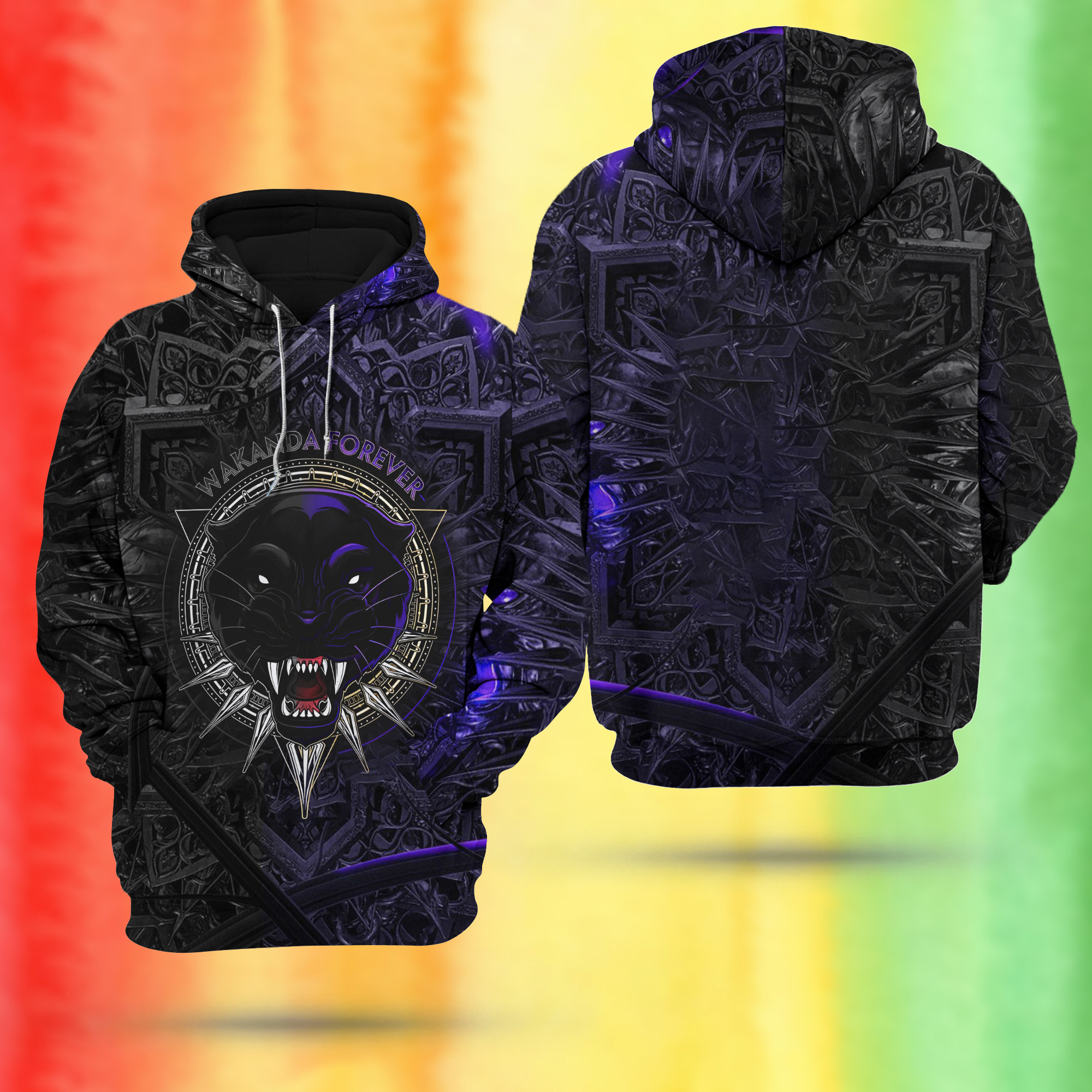 Black Panther Shirt African American Unisex Hoodie PAN3HD0300