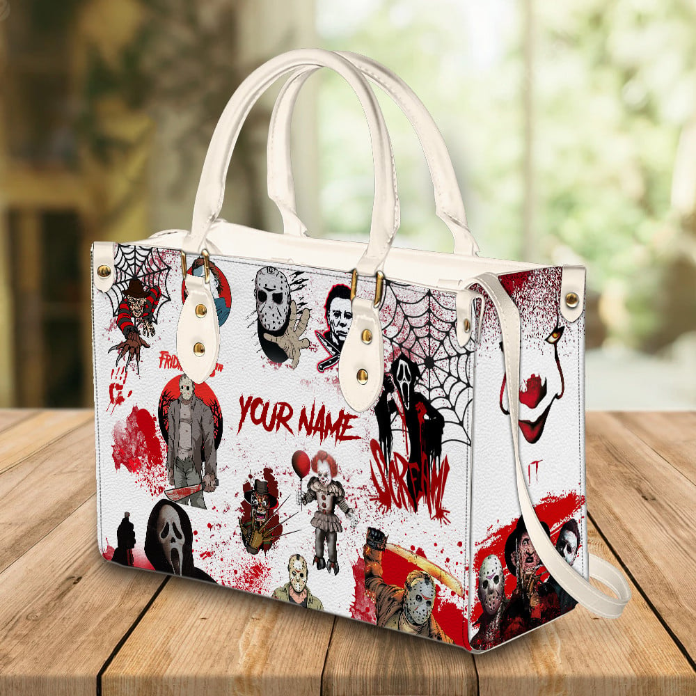 Personalized Horror Movies Halloween Purse Bag Handbag For Women PANLTO0035