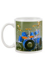 Blue Drum Set Design Gift For Drummer Mug