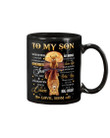 Whenever You Feel Overwhelmed Lion Galaxy Mom Gift For Son Mug