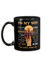 Whenever You Feel Overwhelmed Lion Galaxy Mom Gift For Son Mug