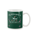 My Nickname Is Nana Gift For Family Mug