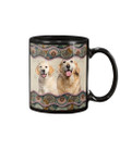 Golden Retriever Vintage Simple Custom Design For Dog Lovers Mug