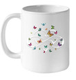 Colorful Butterfly Infinity Gift For Lover Mug