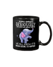 Elephants We All Know It'S Never Going To Happen Custom Design Mug