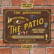 Personalized Patio Grilling Listen To The Good Music Customized Classic Metal Signs