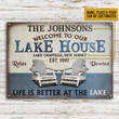 Personalized Lake House Life Is Better Customized Classic Metal Signs