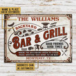 Personalized Grilling Listen To The Good Music Custom Classic Metal Signs