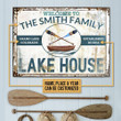 Personalized Lake House Welcome To Customized Classic Metal Signs