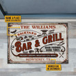 Personalized Grilling Proudly Serving You Bring Custom Doormat