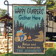 Personalized Camping Happy Campers Customized Flag