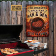 Personalized Grilling Best In Town Customized Classic Metal Signs