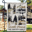 Personalized Camping Home Sweet Home Customized Flag