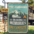Personalized Camping Making Memories Customized Flag