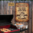Personalized Grilling Pit Master Customized Classic Metal Signs