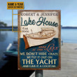 Personalized Yacht Lake House Crazy Customized Classic Metal Signs