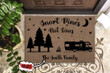 Personalized Doormat Camping Snort Pines Not Lines