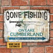 Personalized Fishing Catch You Later Customized Classic Metal Signs