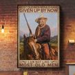 Cowboy Canvas Wall Art Most Old Men Would Have Given Up By Now