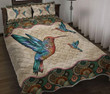 Hummingbird Pattern Bedding Set