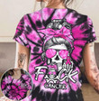 Breast Cancer Skull Tshirt
