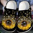 Sunflower Butterflies Crocs Shoes PANCR0129