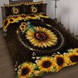 Hippie Sunflowers Quilt Set
