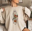 Halloween Cute Ghost Sweatshirt