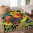 Rustic Rooster Rugs Home Decor