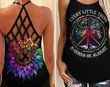 Every Little Thing Is Gonna Be Alright Criss Cross Tank Top