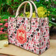 Personalized Delta Sigma Theta Leather Bag Purse For Women PANLTO0011