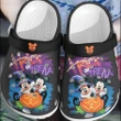 Pumpkin Trick Or Treat Mickey Mouse Couple Crocs Classic Clogs Shoes