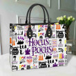 Hocus Pocus Halloween Leather Bag Purse For Women PANLTO0003