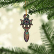 Blessed Be Celtics Wicca Mica Ornament