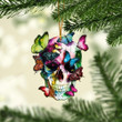 Butterfly Lover Mica Ornament